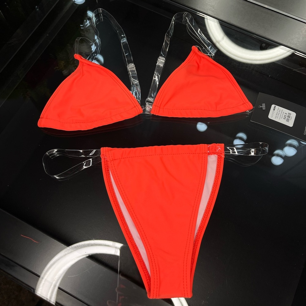 Two piece swim suit